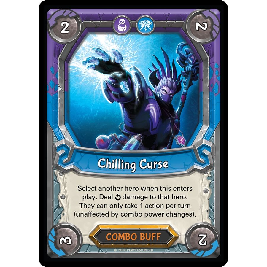 Image for Chilling Curse (Unclaimed) (AWA) - Lightseekers TCG