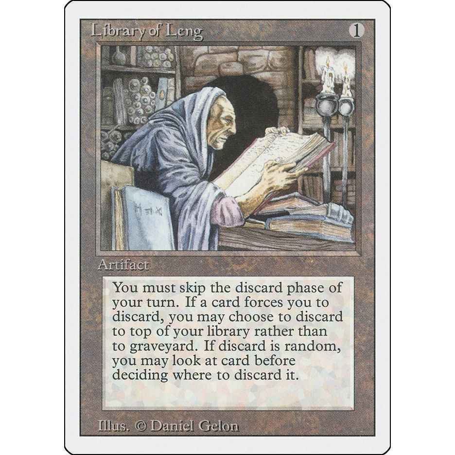 Image for Library of Leng (3ED) - Magic: The Gathering