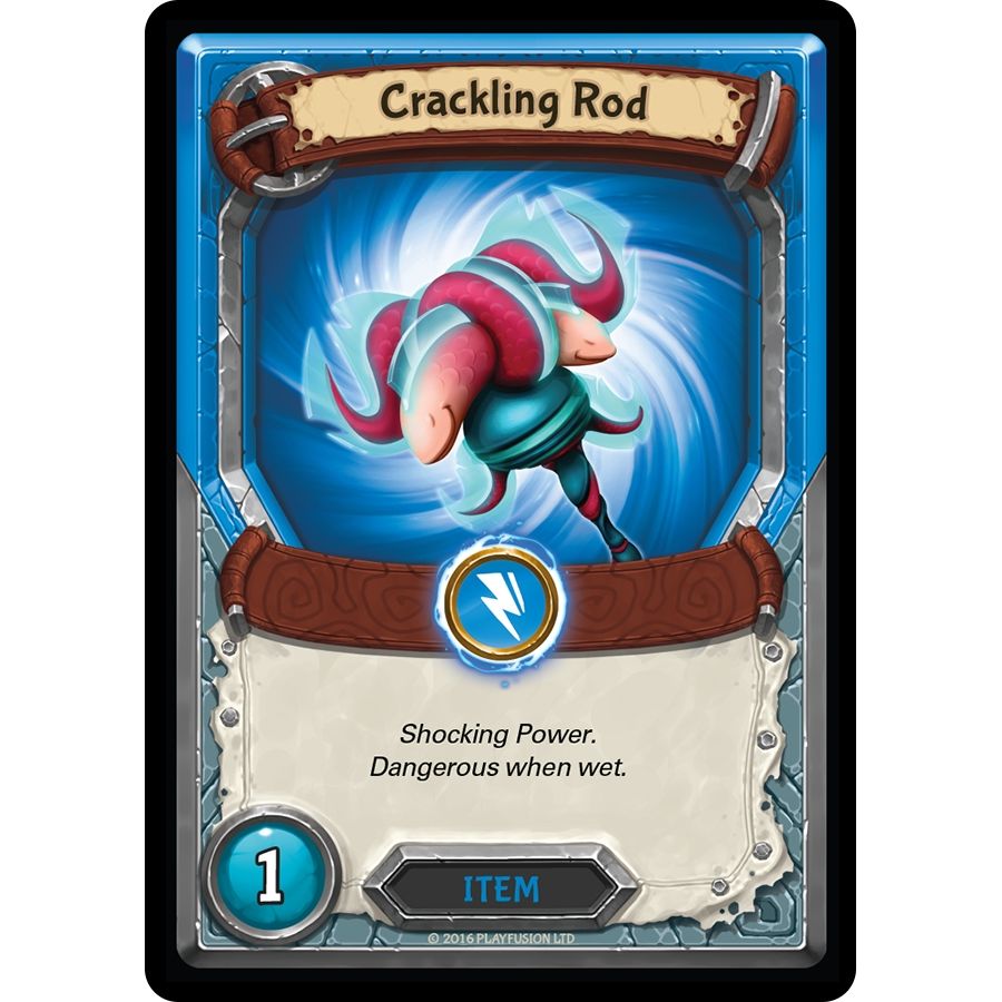 Image for Crackling Rod (Unclaimed) (AWA) - Lightseekers TCG