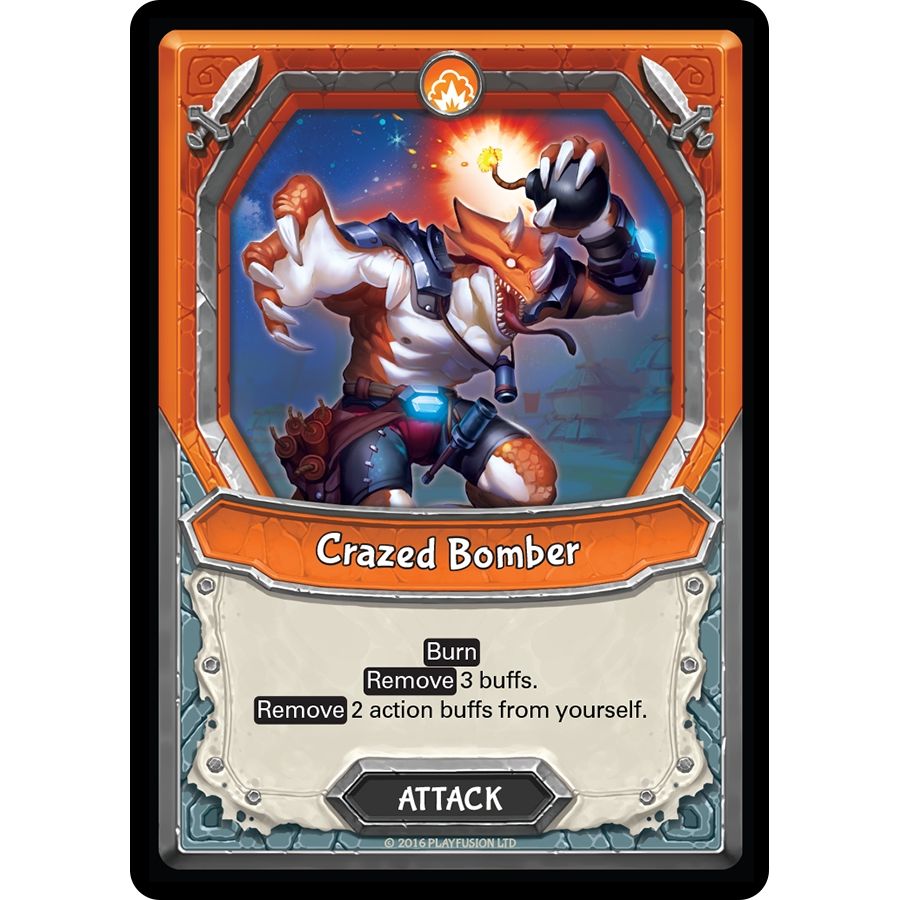 Image for Crazed Bomber (Unclaimed) (AWA) - Lightseekers TCG