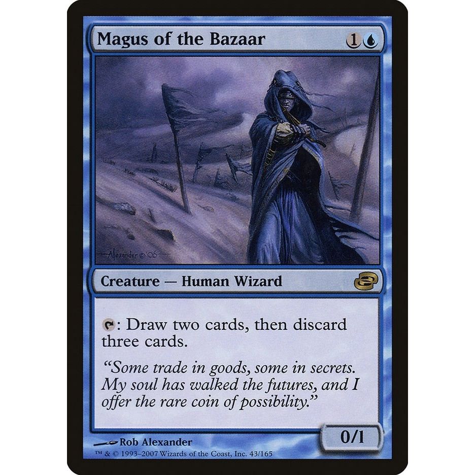 Image for Magus of the Bazaar (43) (PLC) - Magic: The Gathering
