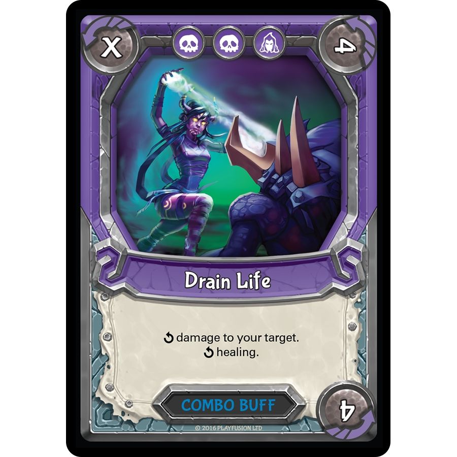 Image for Drain Life (Claimed) (AWA) - Lightseekers TCG