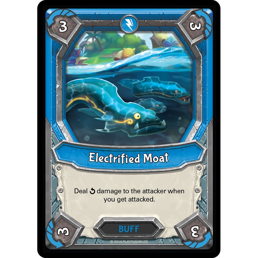 Image for Electrified Moat (Unclaimed) (AWA) - Lightseekers TCG