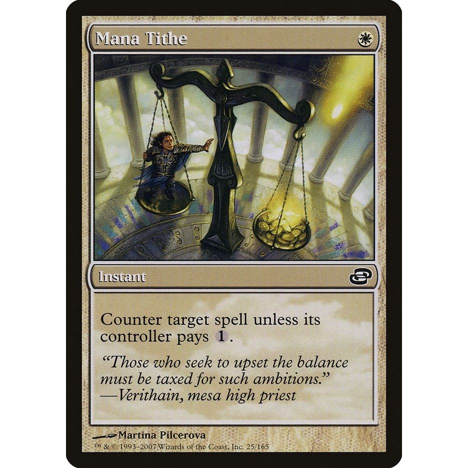 Image for Mana Tithe (25) (PLC) - Magic: The Gathering