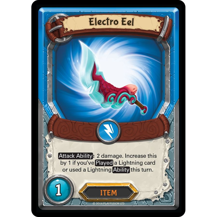 Image for Electro Eel (Claimed) (AWA) - Lightseekers TCG