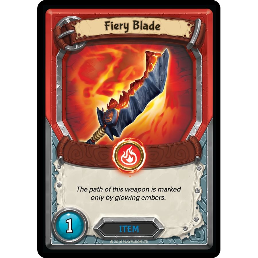 Image for Fiery Blade (Claimed) (AWA) - Lightseekers TCG
