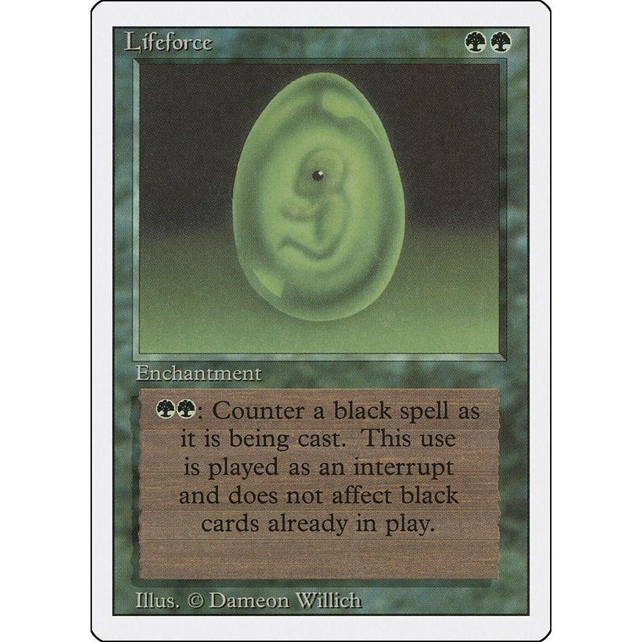 Image for Lifeforce (3ED) - Magic: The Gathering