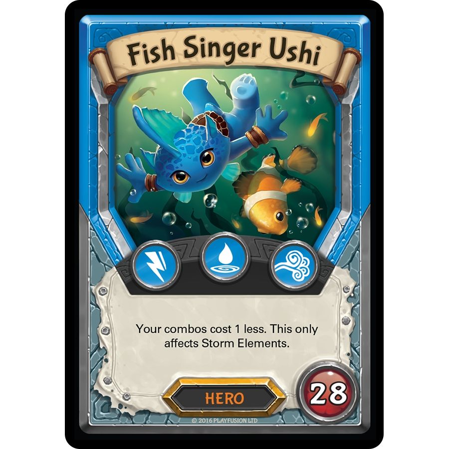 Image for Fish Singer Ushi (Unclaimed) (AWA) - Lightseekers TCG