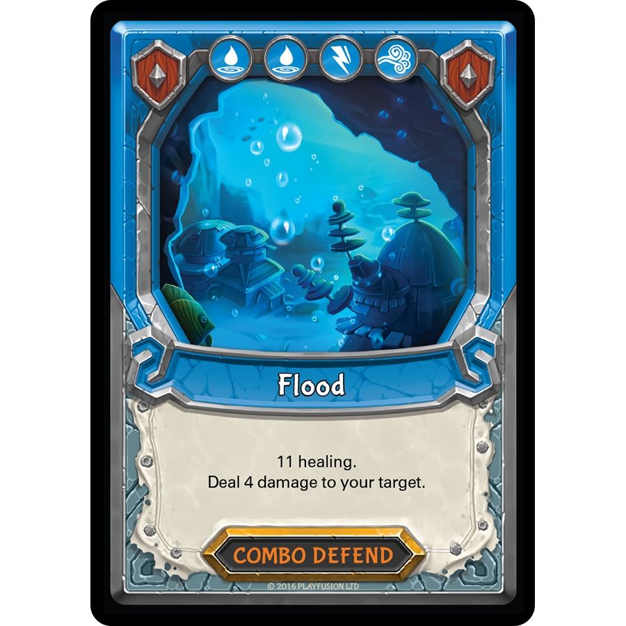 Image for Flood (Claimed) (AWA) - Lightseekers TCG