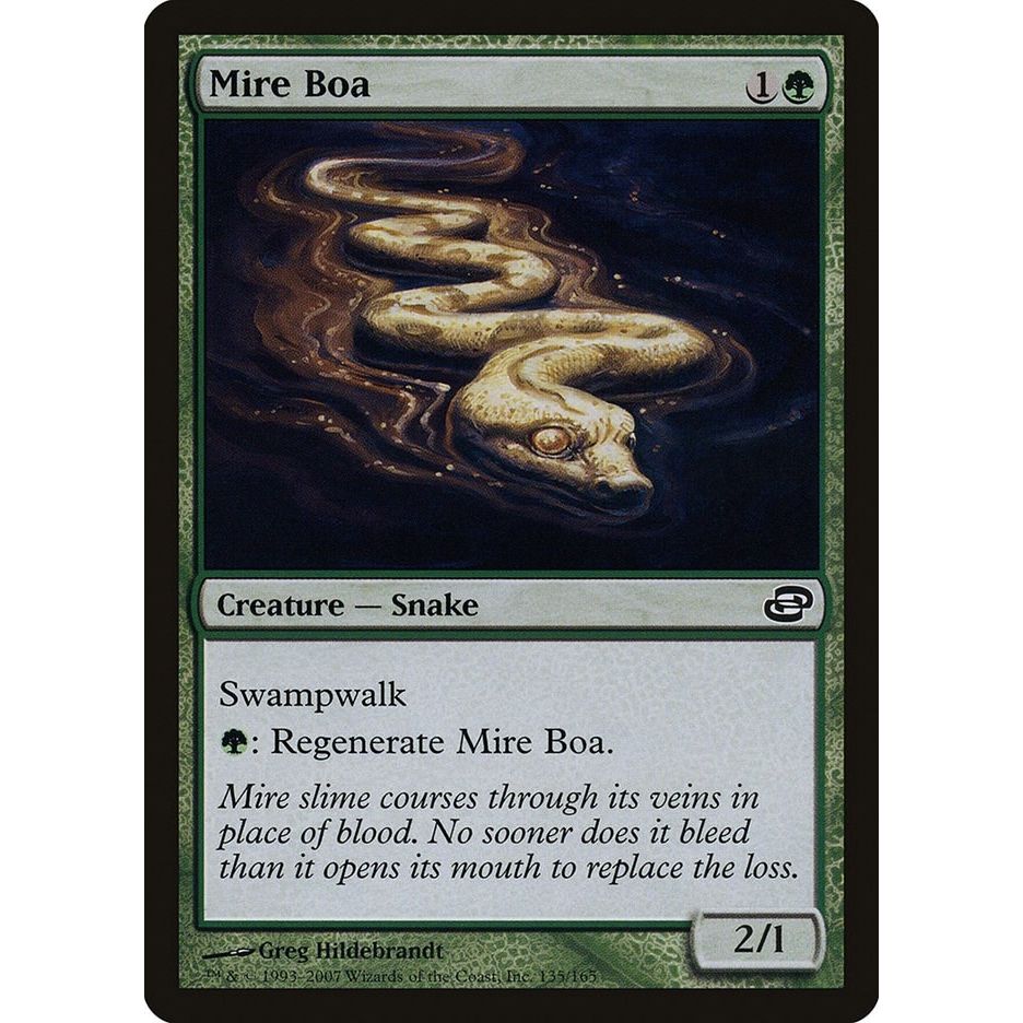Image for Mire Boa (135) (PLC) - Magic: The Gathering