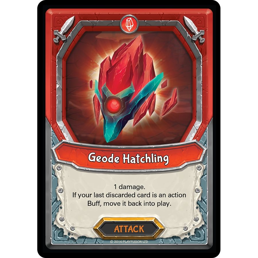 Image for Geode Hatchling (Claimed) (AWA) - Lightseekers TCG