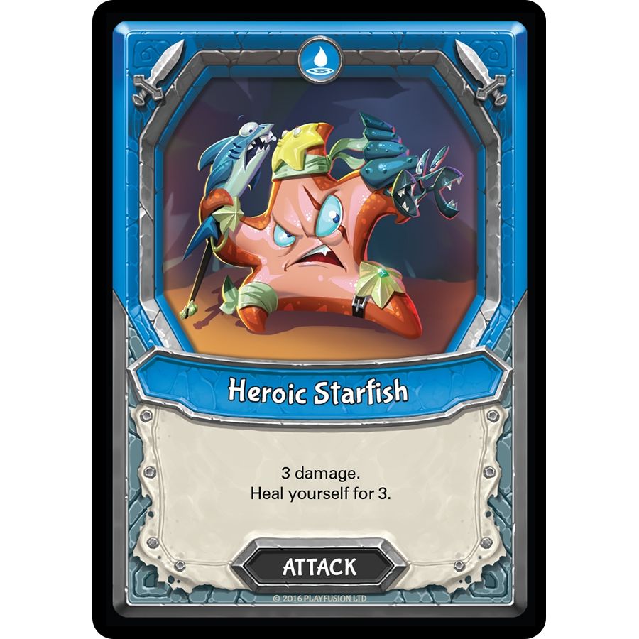 Image for Heroic Starfish (Claimed) (AWA) - Lightseekers TCG