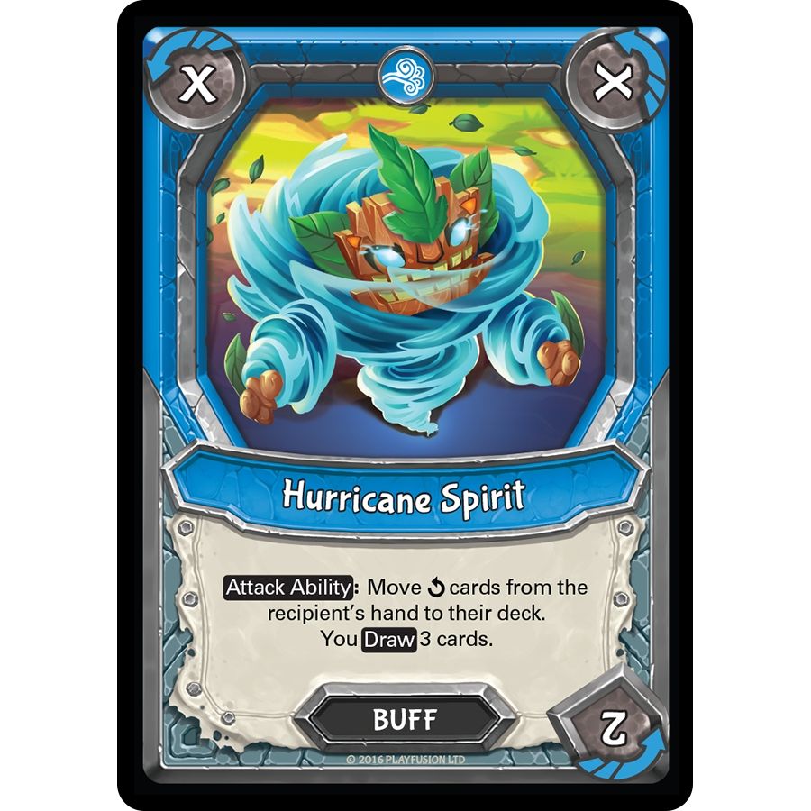 Image for Hurricane Spirit (Unclaimed) (AWA) - Lightseekers TCG