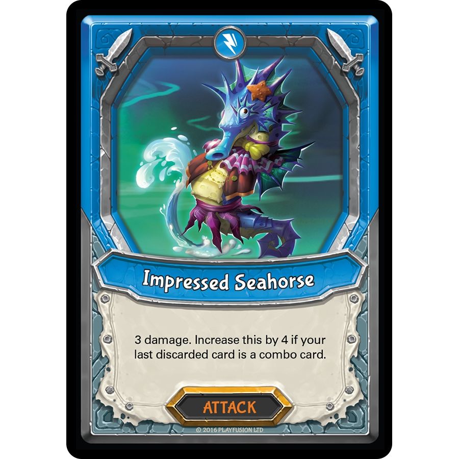 Image for Impressed Seahorse (Claimed) (AWA) - Lightseekers TCG