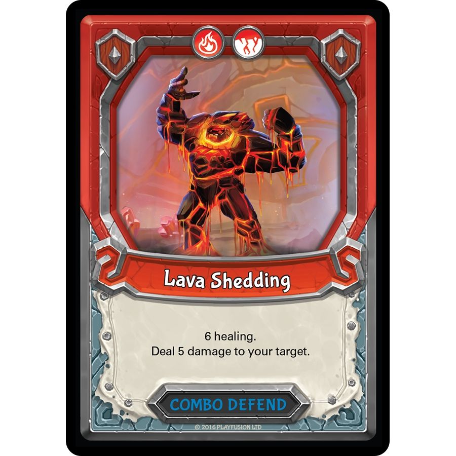 Image for Lava Shedding (Claimed) (AWA) - Lightseekers TCG