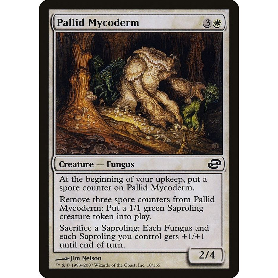 Image for Pallid Mycoderm (10) (PLC) - Magic: The Gathering