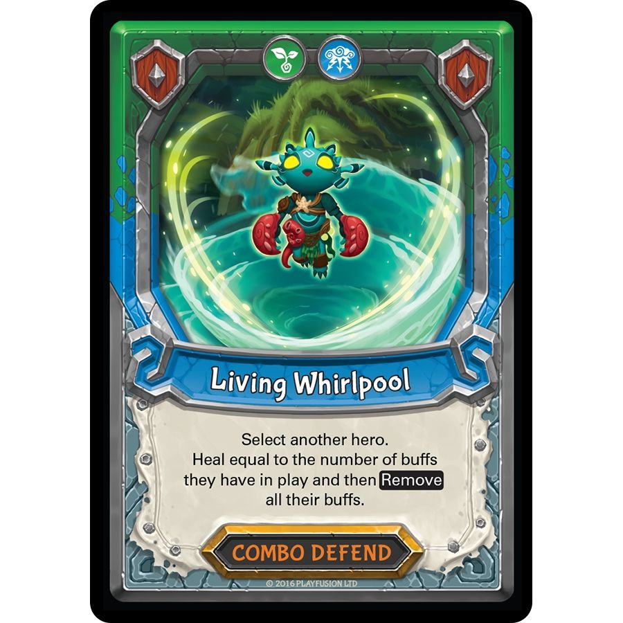 Image for Living Whirlpool (Claimed) (AWA) - Lightseekers TCG