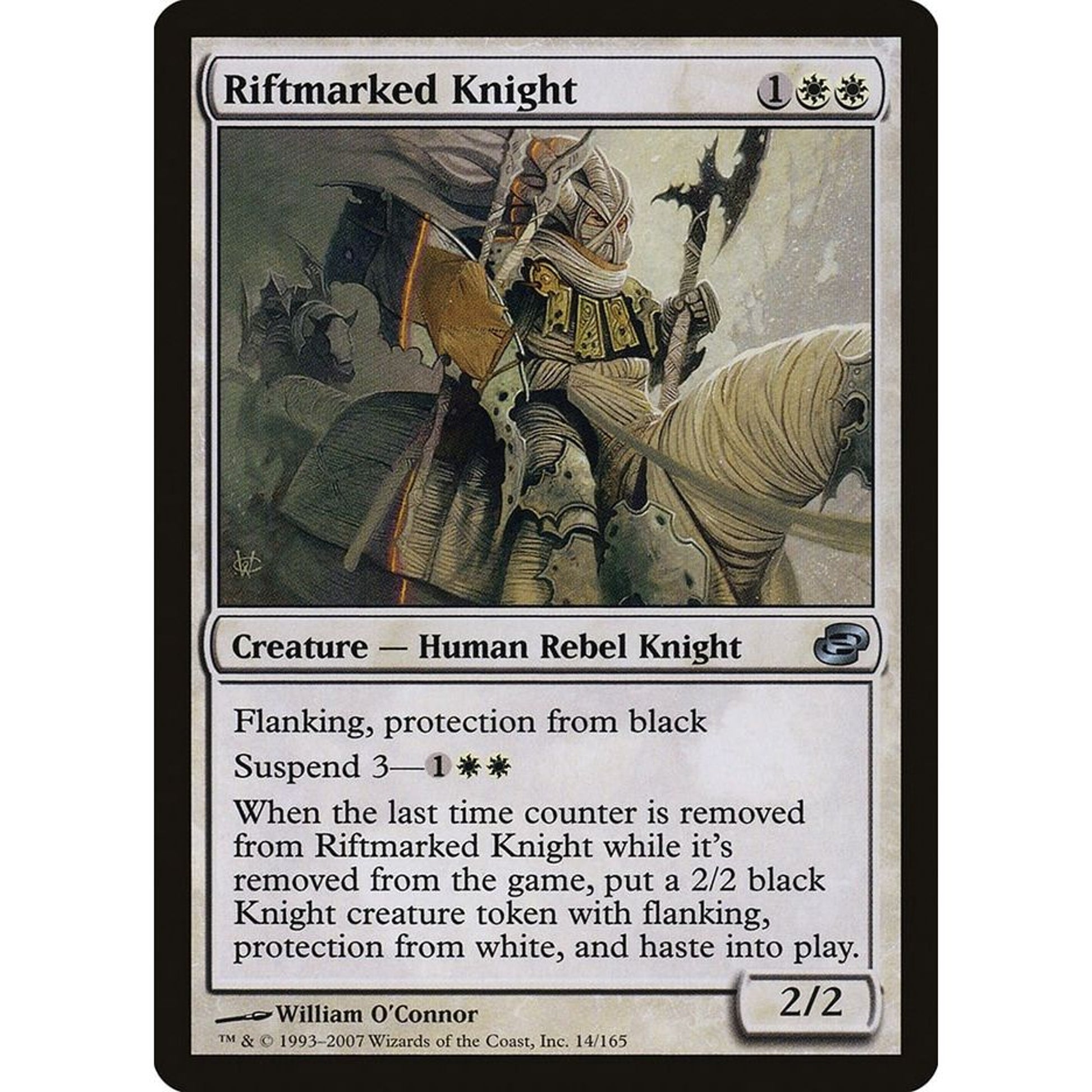 Image for Riftmarked Knight (14) (PLC) - Magic: The Gathering