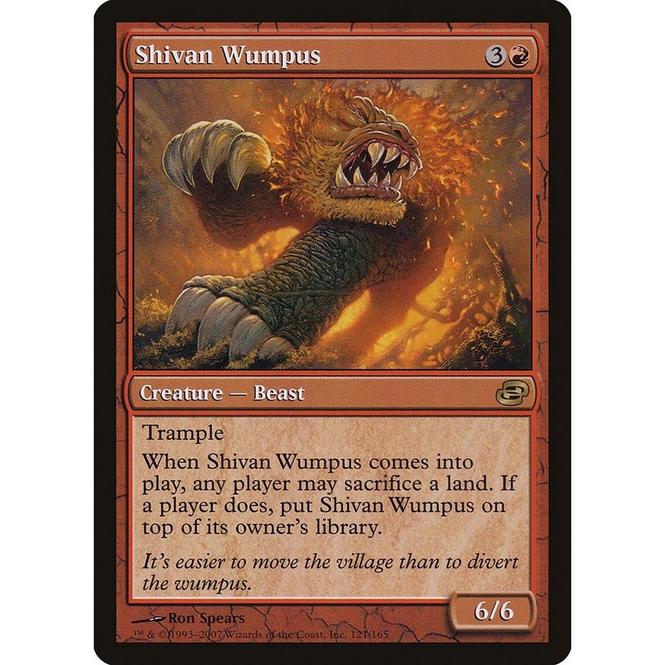 Image for Shivan Wumpus (121) (PLC) - Magic: The Gathering