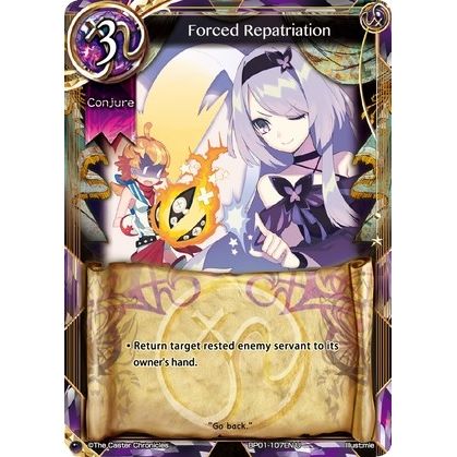 Image for Forced Repatriation (BP01-107EN) (BP01) - The Caster Chronicles