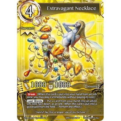 Image for Extravagant Necklace (BP01-124EN) (BP01) - The Caster Chronicles