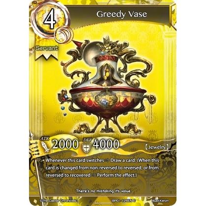 Image for Greedy Vase (BP01-126EN) (BP01) - The Caster Chronicles