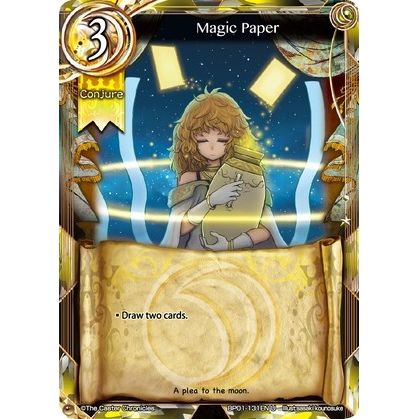 Image for Magic Paper (BP01-131EN) (BP01) - The Caster Chronicles