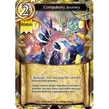 Image for Compulsory Journey (BP01-134EN) (BP01) - The Caster Chronicles