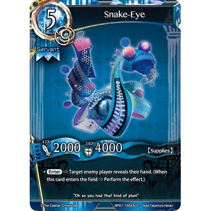 Image for Snake-Eye (BP01-155EN) (BP01) - The Caster Chronicles