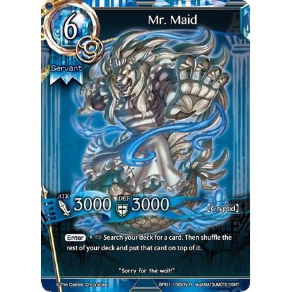 Image for Mr. Maid (BP01-156EN) (BP01) - The Caster Chronicles