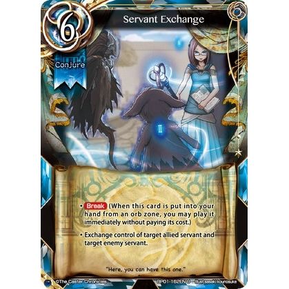 Image for Servant Exchange (BP01-162EN) (BP01) - The Caster Chronicles