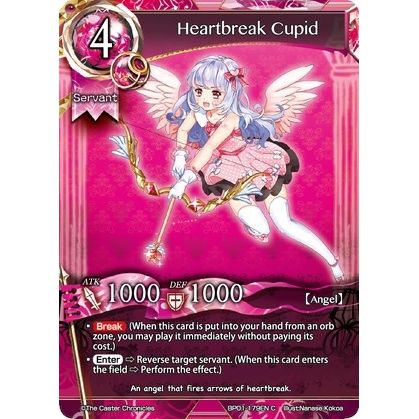 Image for Heartbreak Cupid (BP01-179EN) (BP01) - The Caster Chronicles
