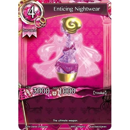 Image for Enticing Nightwear (BP01-180EN) (BP01) - The Caster Chronicles