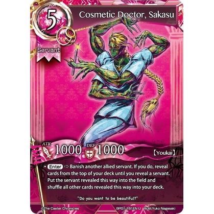 Image for Cosmetic Doctor, Sakasu (BP01-181EN) (BP01) - The Caster Chronicles