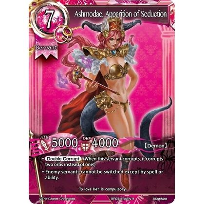 Image for Ashmodae, Apparition of Seduction (BP01-184EN) (BP01) - The Caster Chronicles