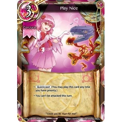 Image for Play Nice (BP01-187EN) (BP01) - The Caster Chronicles