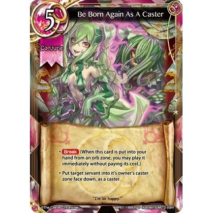 Image for Be Born Again As A Caster (BP01-188EN) (BP01) - The Caster Chronicles