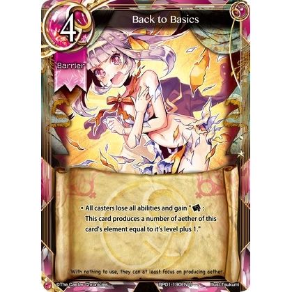 Image for Back to Basics (BP01-190EN) (BP01) - The Caster Chronicles