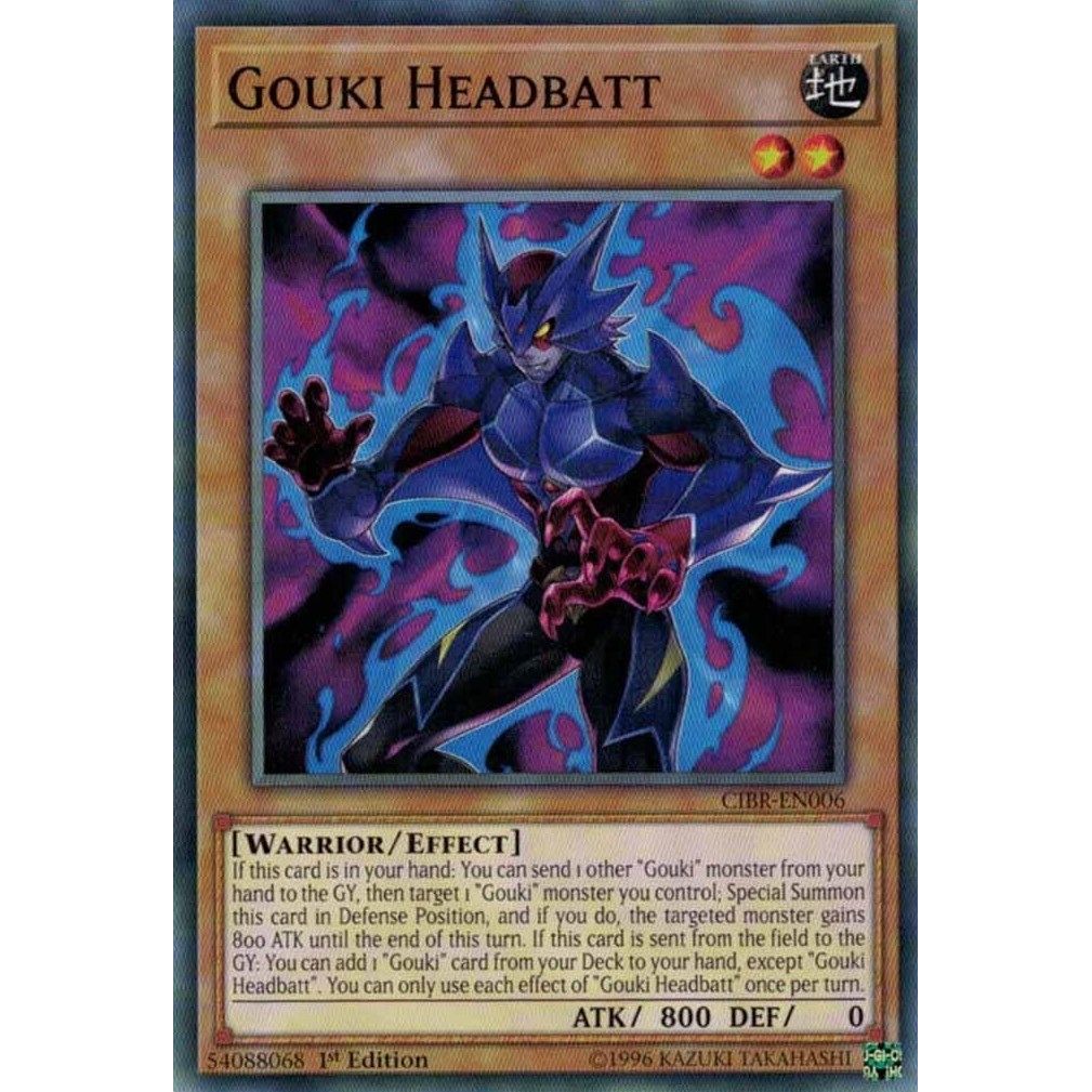Image for Gouki Headbatt (CIBR-EN006) (CIBR) - YuGiOh