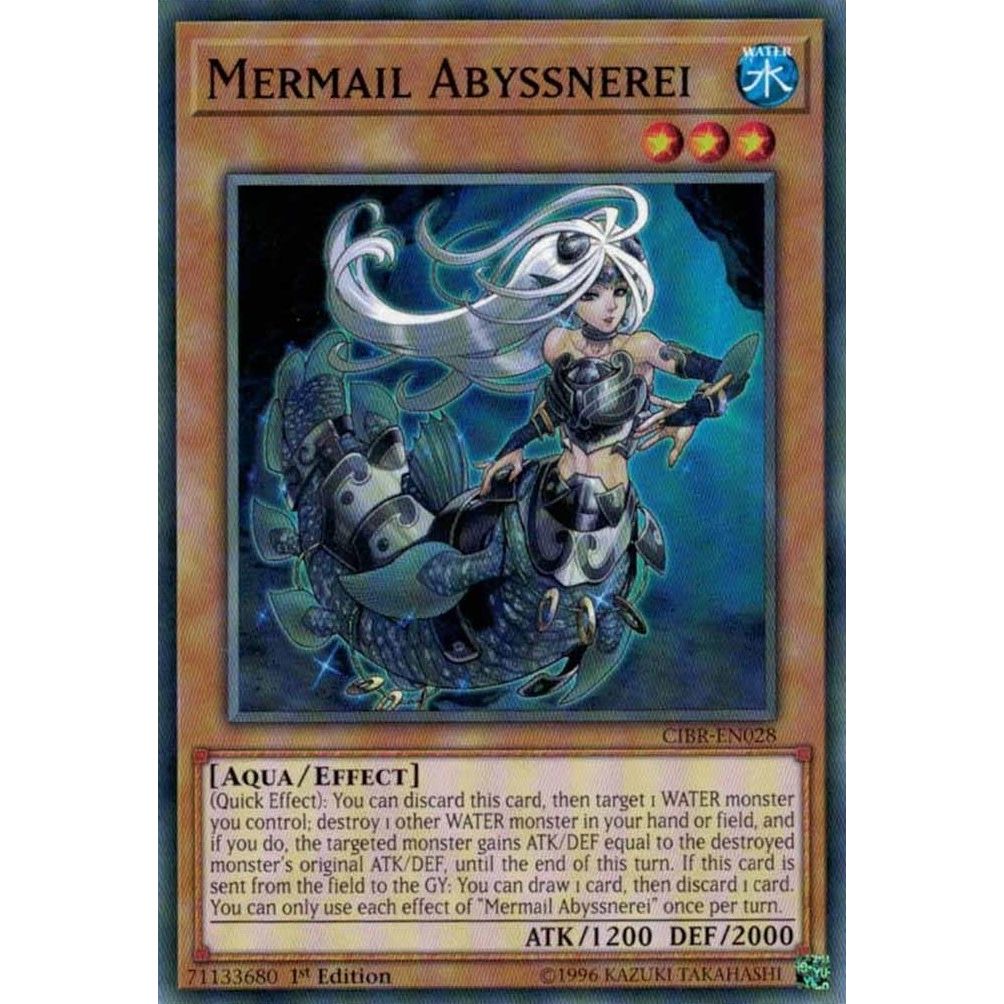 Image for Mermail Abyssnerei (CIBR-EN028) (CIBR) - YuGiOh