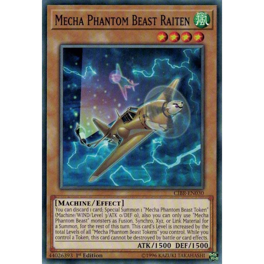 Image for Mecha Phantom Beast Raiten (CIBR-EN030) (CIBR) - YuGiOh