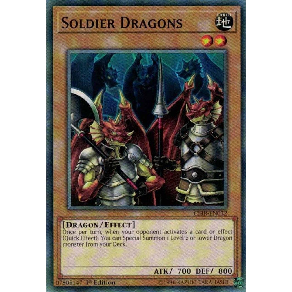 Image for Soldier Dragons (CIBR-EN032) (CIBR) - YuGiOh