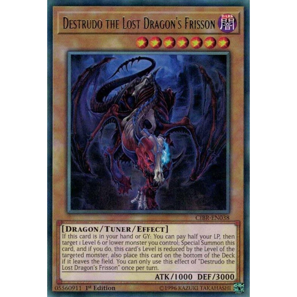 Image for Destrudo the Lost Dragon's Frisson (CIBR-EN038) (CIBR) - YuGiOh
