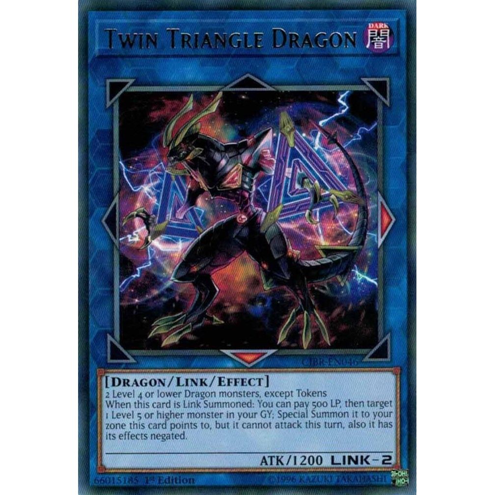 Image for Twin Triangle Dragon (CIBR-EN046) (CIBR) - YuGiOh