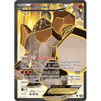 Image for Regirock EX - 43a/124 (043a/124) (PR) - Pokemon