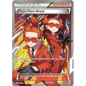 Image for Team Flare Grunt - 73a/83 (073a/083) (PR) - Pokemon