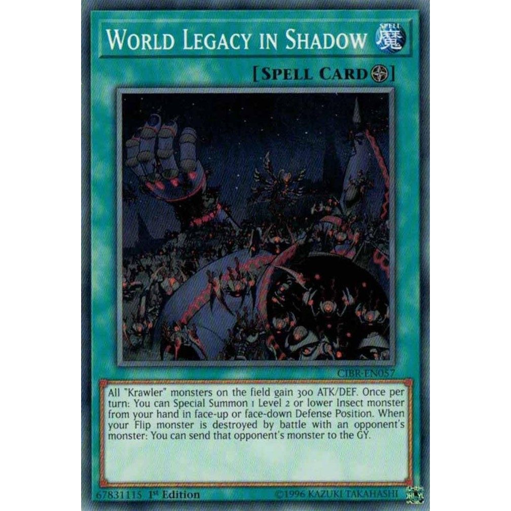Image for World Legacy in Shadow (CIBR-EN057) (CIBR) - YuGiOh