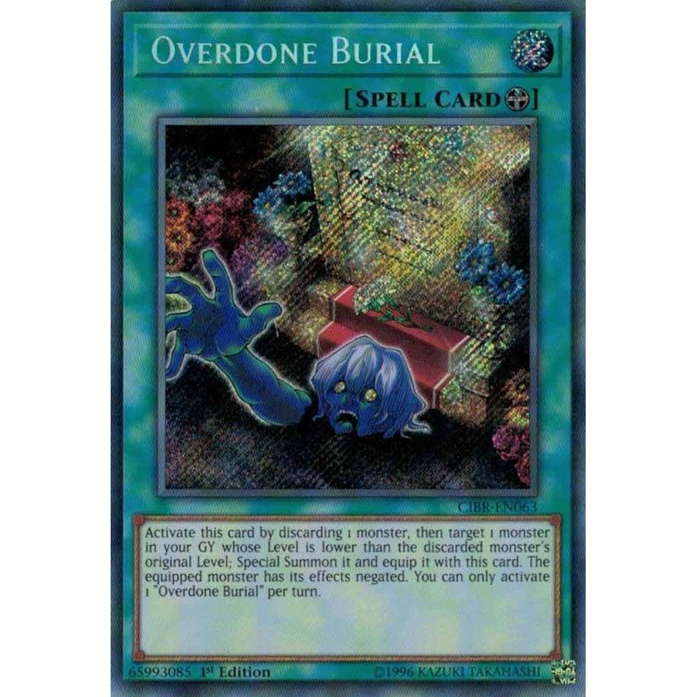 Image for Overdone Burial (CIBR-EN063) (CIBR) - YuGiOh