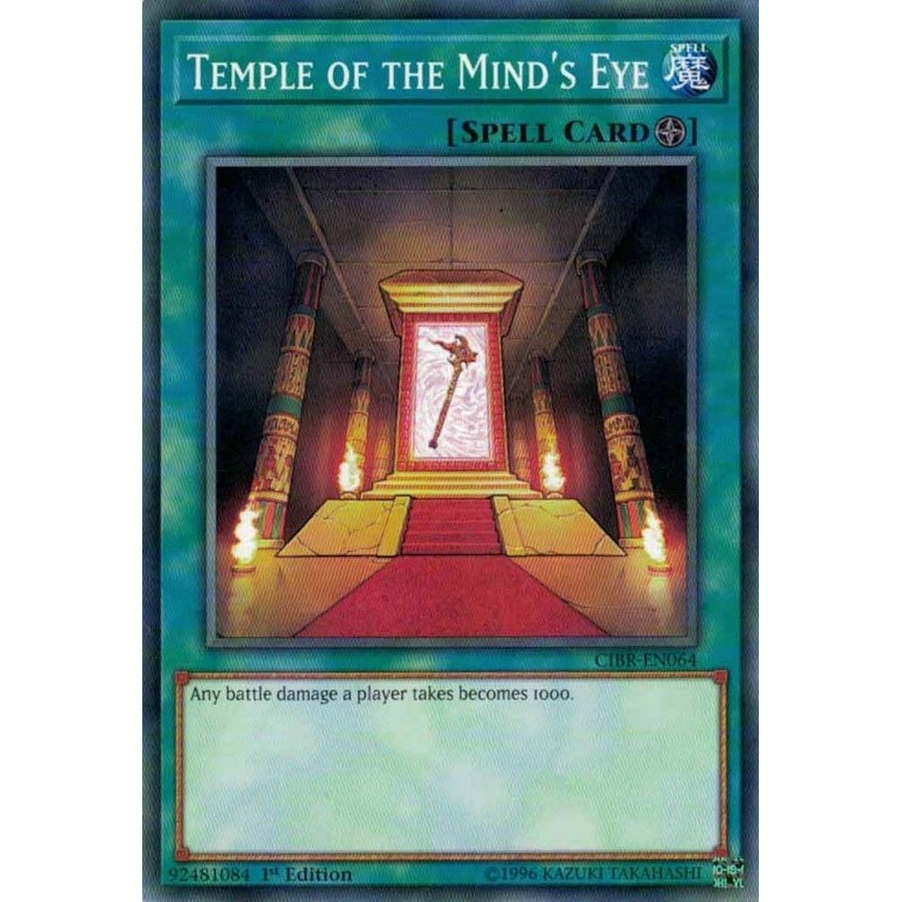 Image for Temple of the Mind's Eye (CIBR-EN064) (CIBR) - YuGiOh