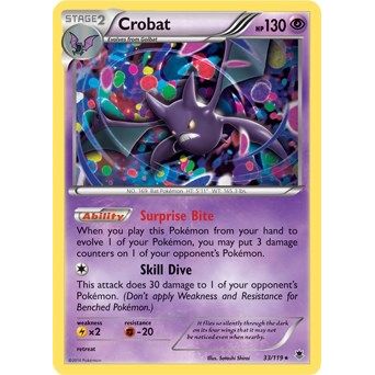 Image for Crobat - 33/119 (Cosmos Holo) (033/119) (MCAP) - Pokemon